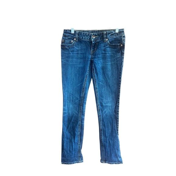 American Eagle Straight-Stretch 77 Jeans Sz 4 - Picture 1 of 10